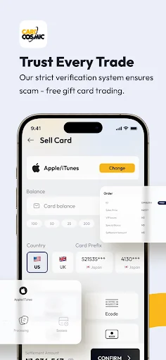 Download CardCosmic Terbaru – Jual Gift Card Cepat & Aman - Screenshot 4