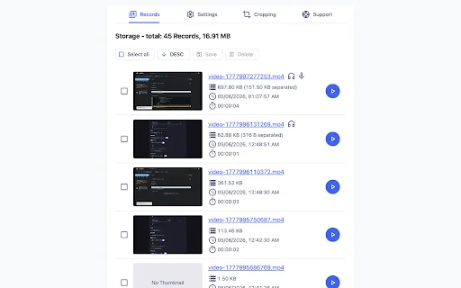 Download Instant Tab Recorder Terbaru – Rekam Layar Gratis - Screenshot 2