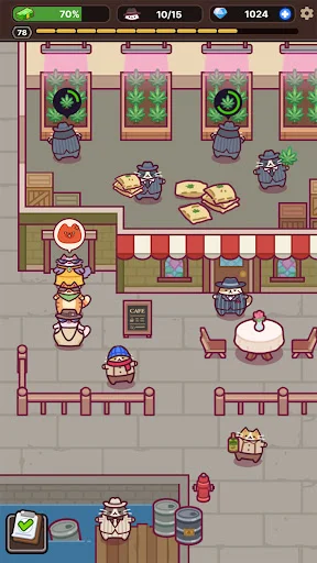 Download Cat Mafia : Idle Tycoon Games Terbaru – Game Simulasi Kucing - Screenshot 3