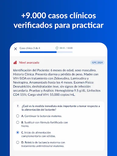 Download Gliamediq: Simulador ENARM Terbaru – Latihan Soal Medis - Screenshot 10