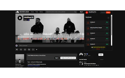 SoundCloud Enhanced Pro: Unduh Musik & Kelola Lagu Mudah - Screenshot 2