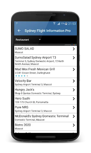 Unduh Orlando Airport Flight Info Terbaru – Aplikasi Panduan Wisata - Screenshot 4