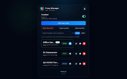 Download Proxy Manager Terbaru – Kelola Proxy dengan Mudah - Screenshot 1