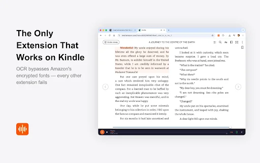 CastReader: Text-to-Speech Gratis untuk Kindle & PDF Terbaik - Screenshot 2