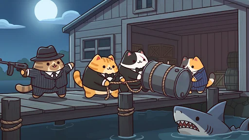 Download Cat Mafia : Idle Tycoon Games Terbaru – Game Simulasi Kucing - Screenshot 14
