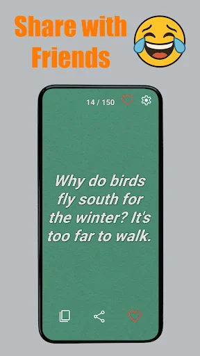 Download Funny Jokes: Swipe & Laugh Terbaru – Hiburan Gratis - Screenshot 4