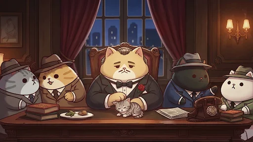 Download Cat Mafia : Idle Tycoon Games Terbaru – Game Simulasi Kucing - Screenshot 7