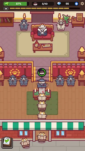 Download Cat Mafia : Idle Tycoon Games Terbaru – Game Simulasi Kucing - Screenshot 17